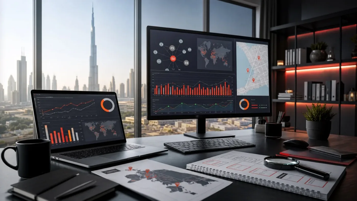 Local SEO strategy workflow for Dubai business growth