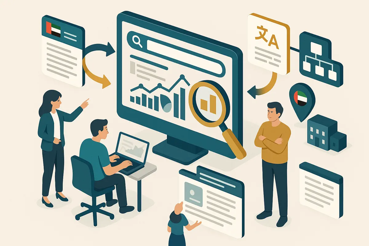 Bilingual SEO roadmap for UAE businesses