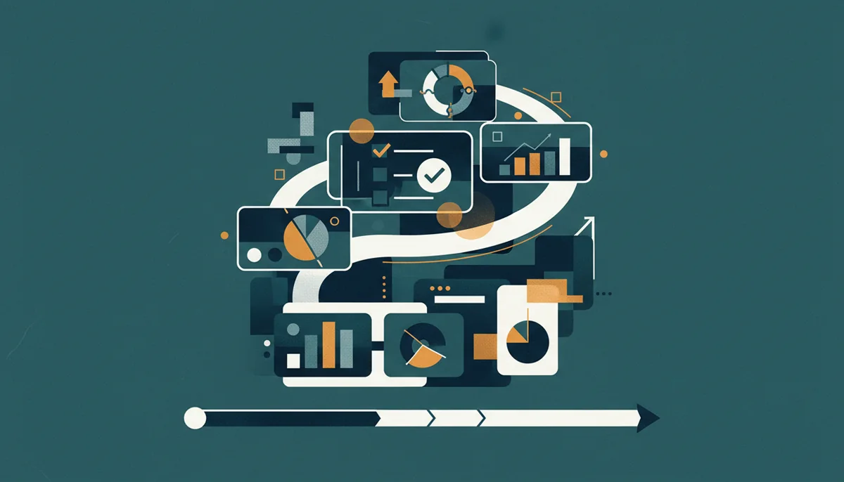 Decision framework visual for Digital portfolio
