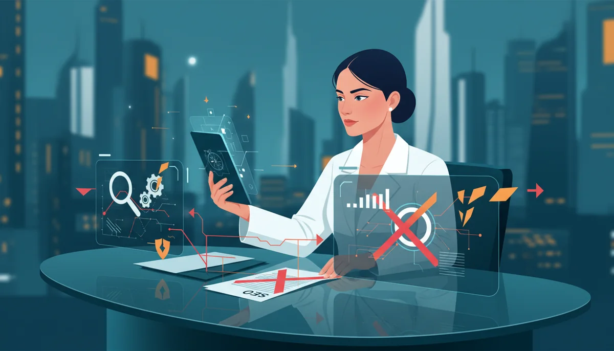 UAE business reviewing SEO hiring risks