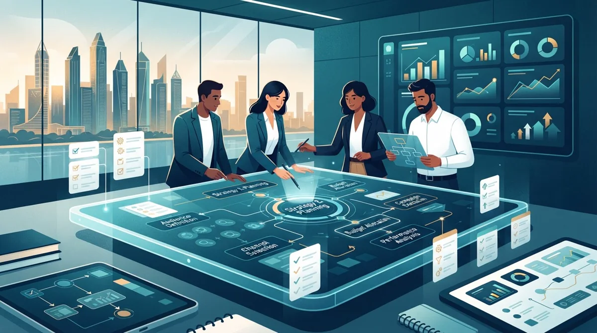 Decision framework visual for Digital Marketing Agency JLT Dubai, UAE | Media87